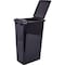 Hardware Resources Black 50 Quart Plastic Waste Container Lid CAN-50LID - alternate 3